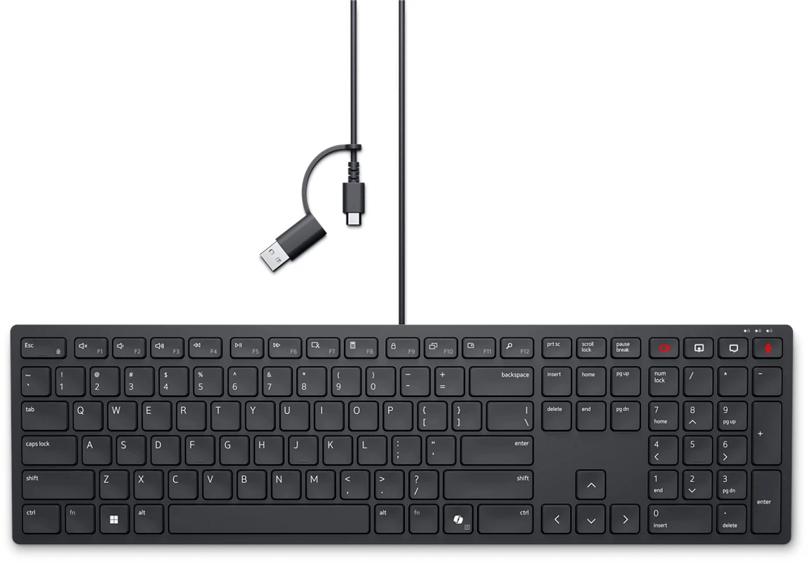 Dell Pro Wired Collaboration Keyboard KB525C Estonian