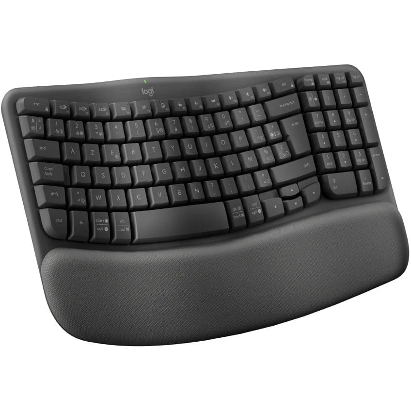 Logitech Wave Keys Wireless Ergonomic (Graphite)