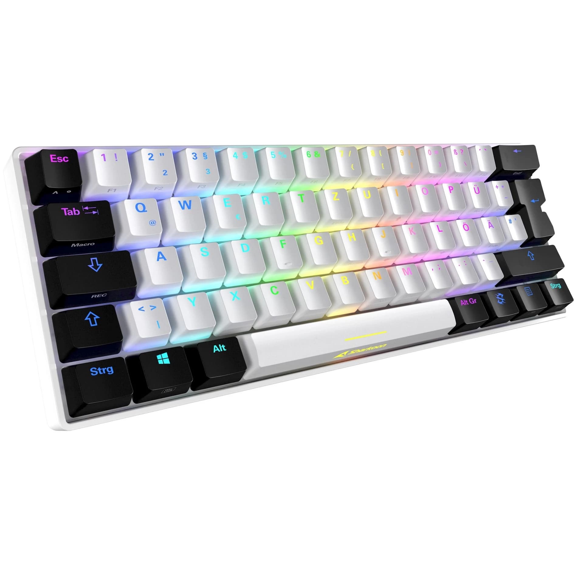 Sharkoon Skiller SGK50 S4 Kailh Red DE (White)