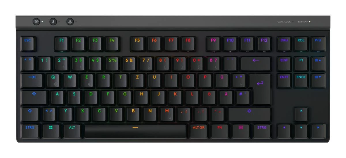 Logitech G515 Lightspeed TKL Tactile German (Black)