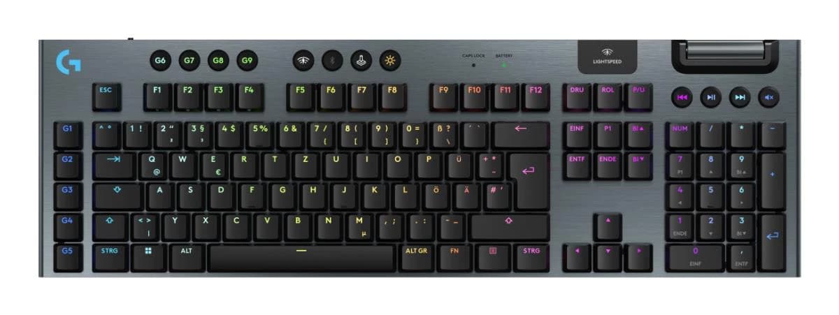 Logitech G915 X Lightspeed Clicky (Black) DE