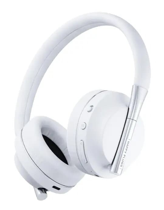 Happy Plugs Play Wireless On-Ear Headphones (White)