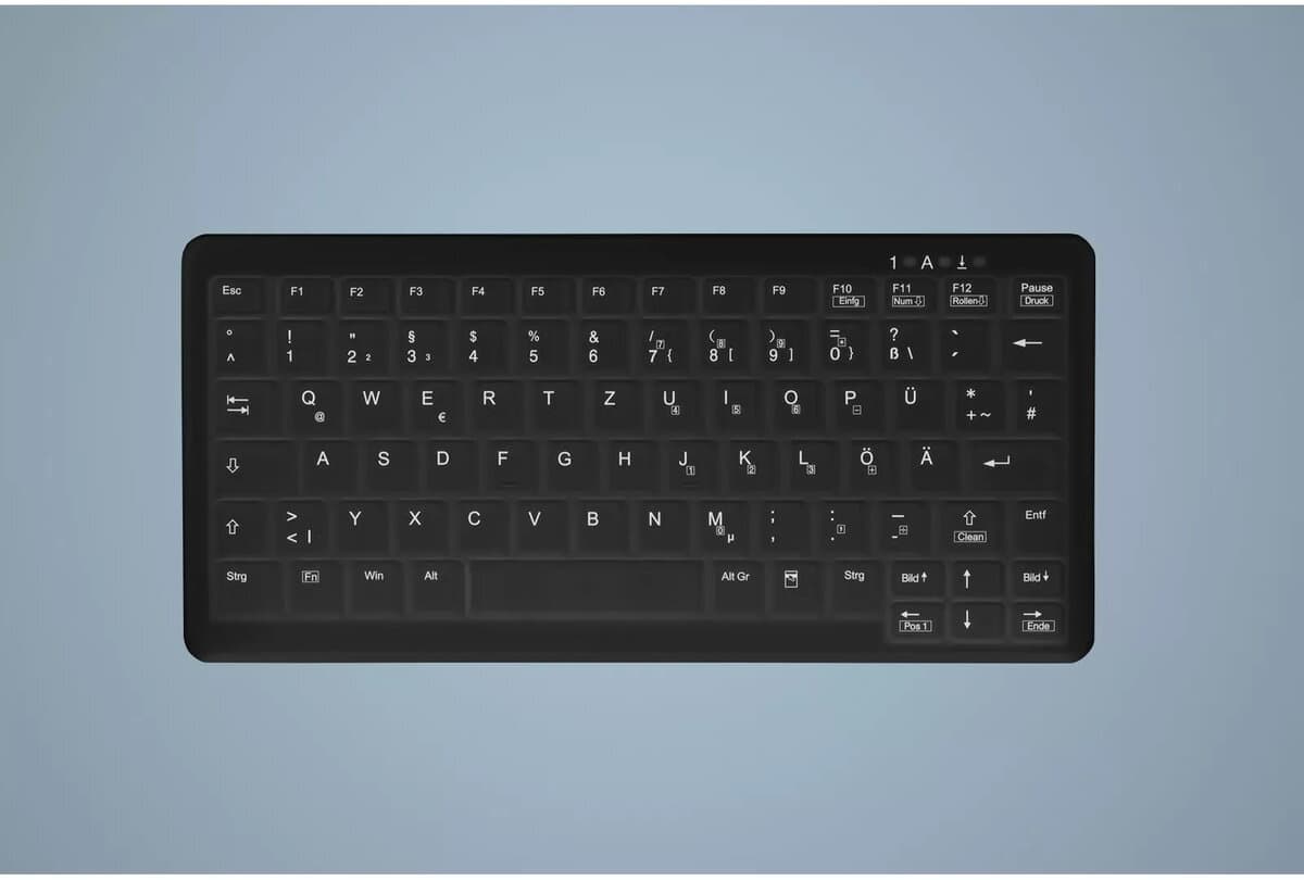 Cherry Active Key AK-C4110 Sealed Keyboard German (Black)