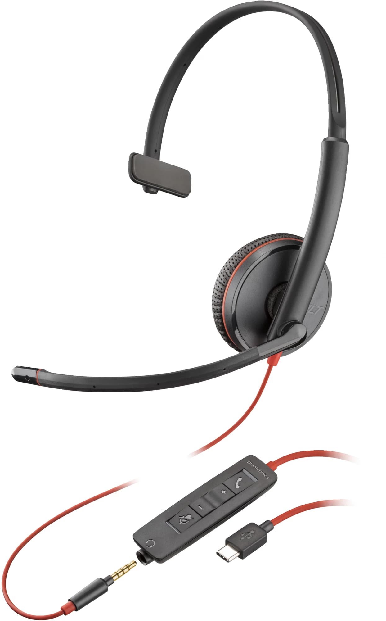Poly Blackwire C3215 Mono USB-A (Bulk)