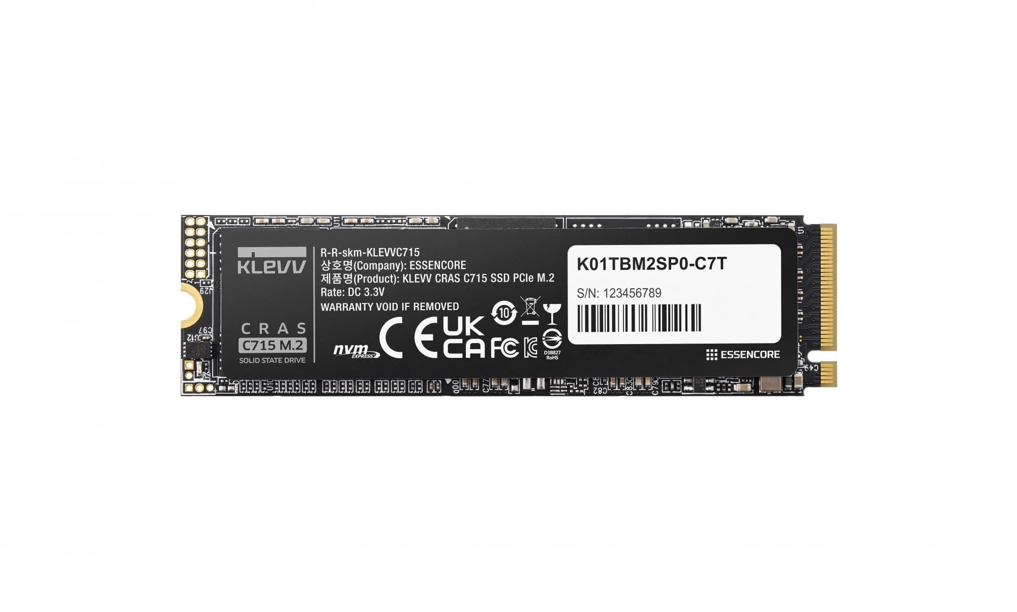Klevv 512GB CRAS C715 NVMe SSD