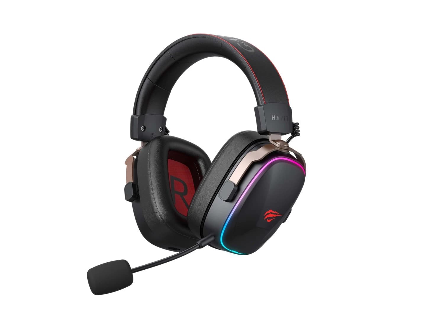 Havit H2039BG Wireless Gaming Headset (Black/Red)