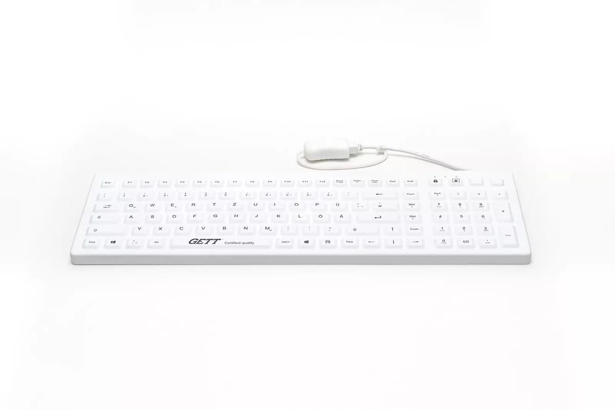 GETT CleanType Prime Pro+ Medical German (White)
