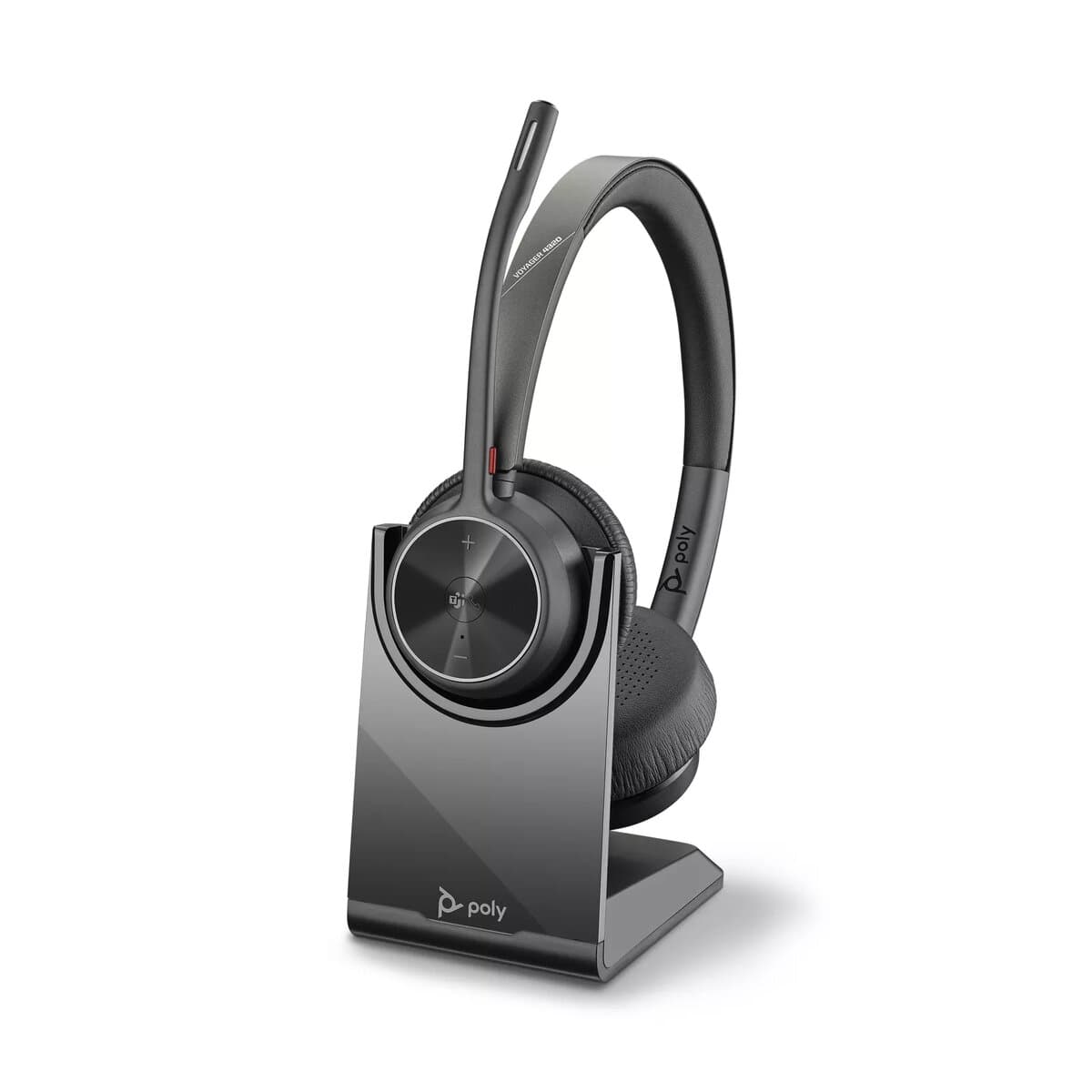 Poly Voyager 4320 UC USB-C Stereo with Charging Stand