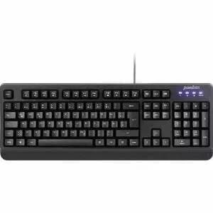 Perixx PERIBOARD-517 IP65 Waterproof German (Black)