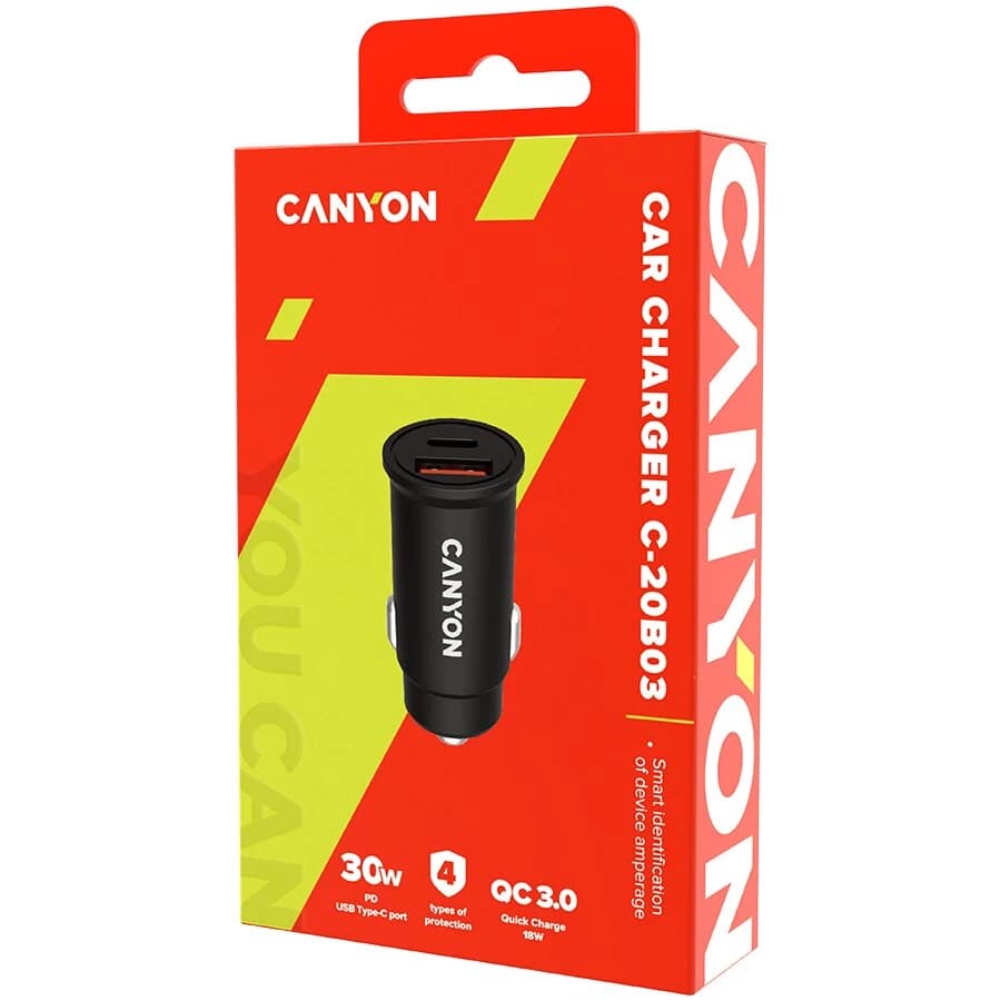 Canyon C-20 Wireless Optical Mouse (Black)