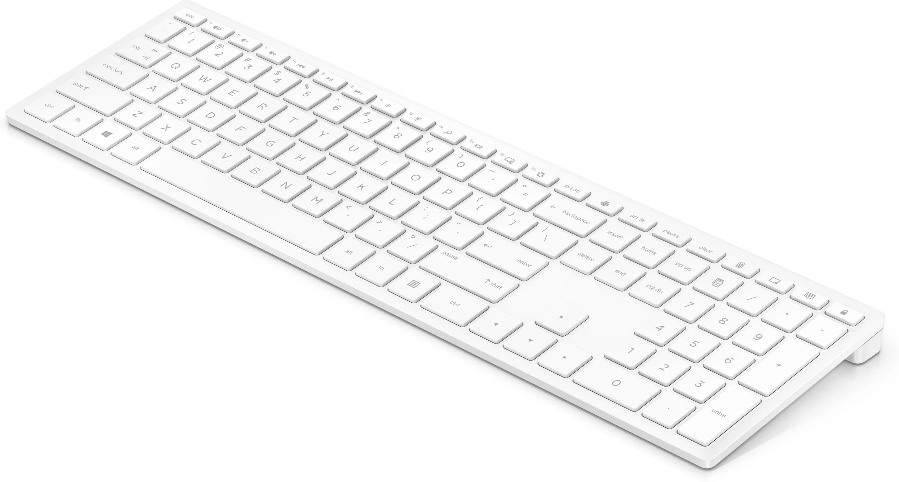 HP Pavilion Wireless Keyboard 600 (White) UK