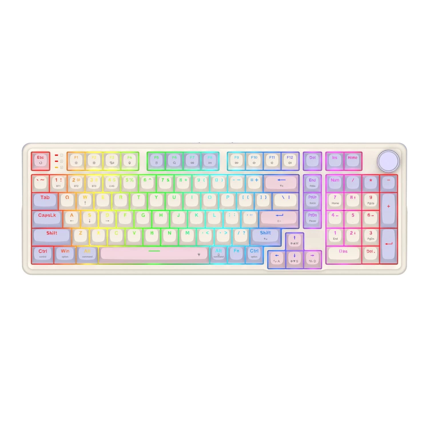 Redragon K768 Eisa 100 Wireless (Lilac)